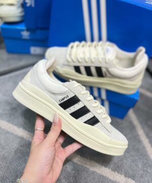 Tenis Adidas Campus Bad Bunny Masculino Branco Preto Premium 1 scaled