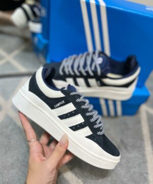 Tenis Adidas Campus Masculino Branco Preto Premium 2 scaled