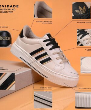 Tenis Adidas Plataforma Luxo Slim Feminino 8
