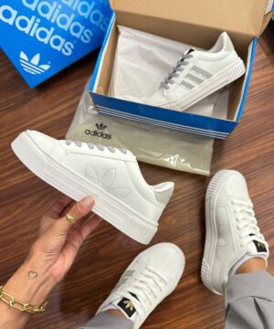 Tenis Adidas Plataforma Luxo Slim Feminino Premium 12