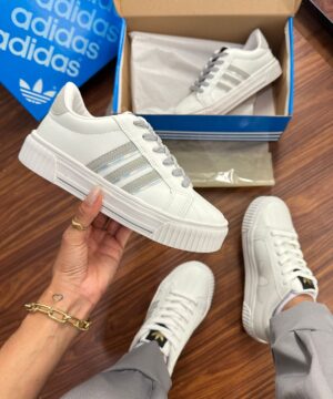 Tênis Adidas Plataforma Luxo Slim Feminino Premium