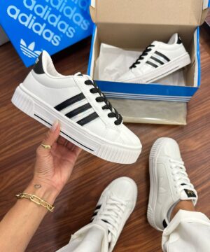 Tenis Adidas Plataforma Luxo Slim Feminino Premium 8