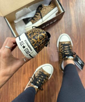 Tenis Converse All Star Shine Onca Feminino Premium 1 3