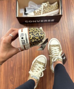 Tenis Converse All Star Shine Onca Feminino Premium 9