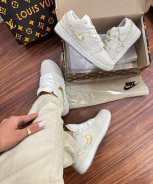 Tenis Jordan X Louis Vuitton Branco Feminino Premium 3