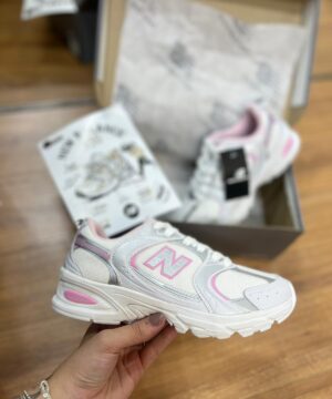 Tênis New Balance 530 Branco Rosa Feminino Premium