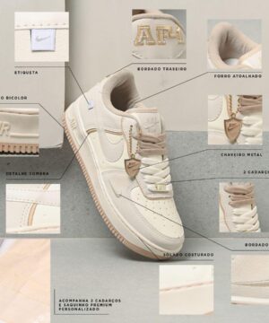 Tenis Nike AF 1 Colors Feminino Premium 1