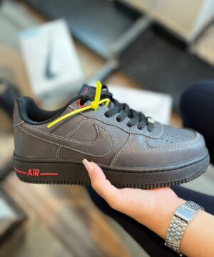 Tênis Nike Air Force 1 Black Base Masculino Premium