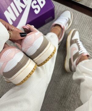 Tenis Nike Dunk Low Camurca Feminino Premium 1