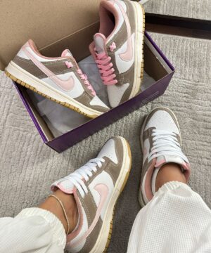 Tenis Nike Dunk Low Camurca Feminino Premium 5