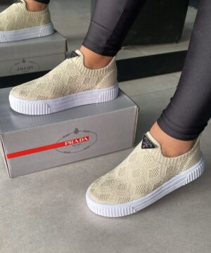 Tenis Prada Knit Feminino Premium 3