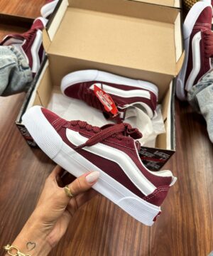 Tenis Vans Knu Marsala Feminino Premium 2