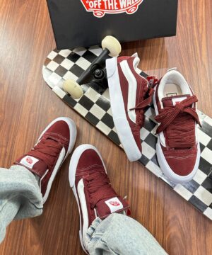 Tenis Vans Knu Marsala Feminino Premium 7