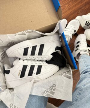 Tenis Adidas Campus 00s Branco Preto Premium 4