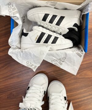 Tenis Adidas Campus 00s Branco Preto Premium 5