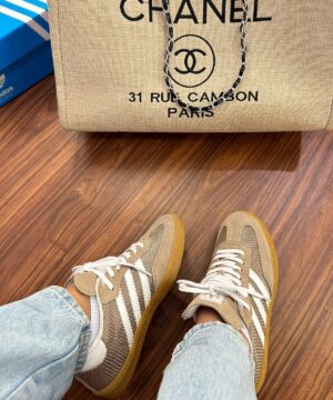 Tenis Adidas Samba em Couro Premium Feminino 4