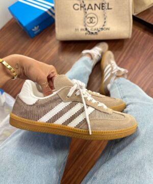 Tenis Adidas Samba em Couro Premium Feminino 7