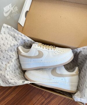 Tenis Air Force Branco Tartufo Prime Luxo 4