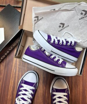 Tenis All Star lona Roxo Feminino Premium 2