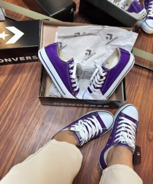Tenis All Star lona Roxo Feminino Premium 4