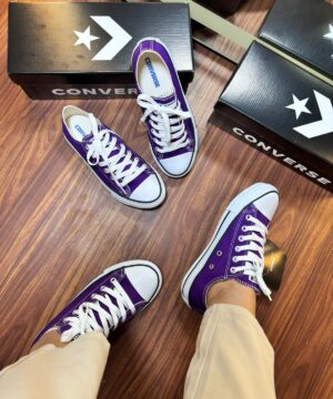 Tenis All Star lona Roxo Feminino Premium 7