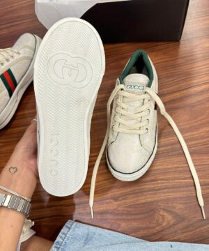Tenis Gucci 1977 Plataforma Branco Feminino Premium 4