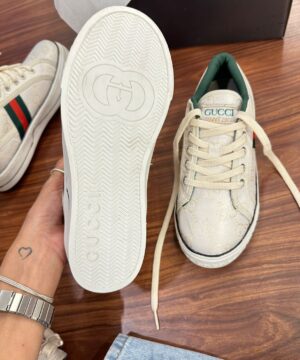 Tenis Gucci 1977 Plataforma Branco Feminino Premium 7