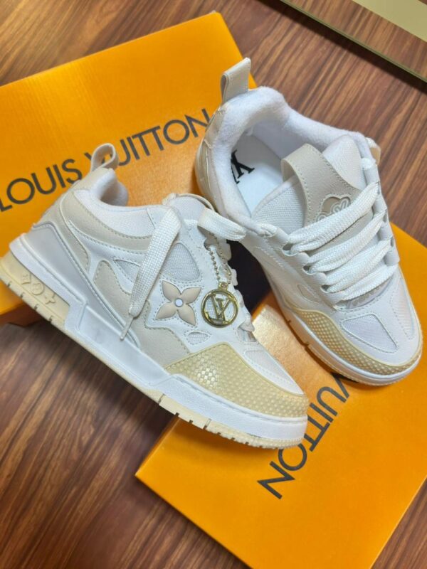 Tenis Louis Vuitton Skate Prime Bege Feminino Premium 1