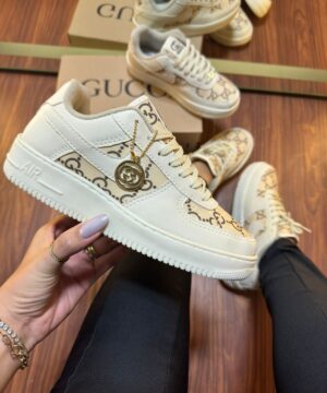Tenis Nike Air Force x Louis Vuitton Feminino Premium 3