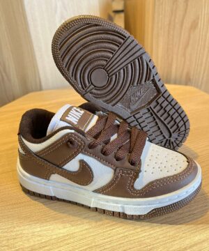 Tenis Nike Dunk Low Cacau Infantil Premium 2