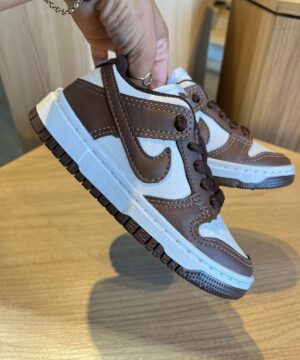 Tenis Nike Dunk Low Cacau Infantil Premium 3