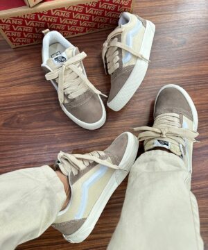 Tenis Vans Knu Rato Bege Feminino Premium 3