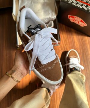 Tenis Vans Knu Xadrez Bege Premium 3