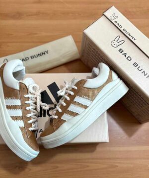 Tenis Adidas Bad Bunny Campus Wild Moss Bege Feminino Premium 3