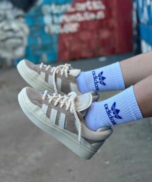 Tênis Adidas Bad Bunny Campus Wild Moss Bege Premium