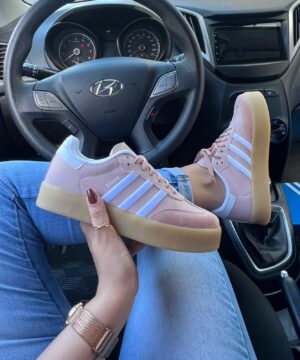 Tênis Adidas Samba Bordado Feminino Premium