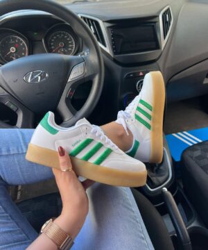 Tenis Adidas Samba Bordado Feminino Premium 9