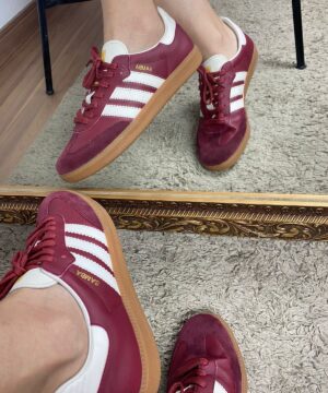 Tenis Adidas Samba Vegano Feminino Premium Grade Fechada 2