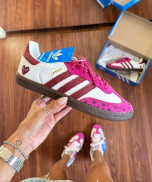 Tênis Adidas Samba X CDG Prime Feminino Premium