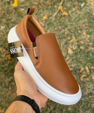 Tenis Iate Hugo Boss Primeira Linha Masculino Grade Fechada 5 scaled