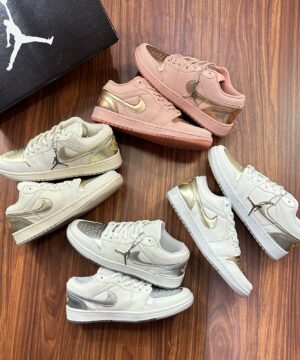 Tenis Jordan Metalico Feminino Premium 4