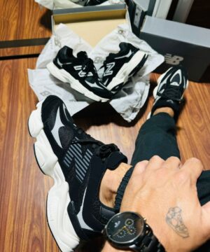 Tenis New Balance 9060 Branco Preto Masculino Premium 1