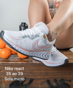 Tenis Nike React Primeira Linha Grade Fechada 5