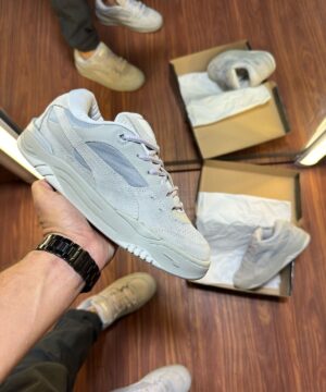 Tenis Puma 180 Couro Cinza Masculino Premium 1