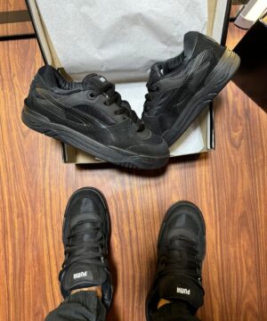 Tenis Puma 180 Couro Preto Masculino Premium 3