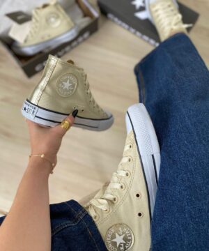 Bota All Star Vulcanizado Feminina Grade Fechada 5