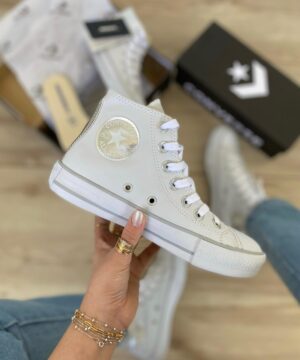 Bota All Star Vulcanizado Feminina Grade Fechada