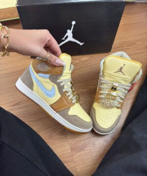 Bota Nike Air Jordan Chicago Feminino Premium 3