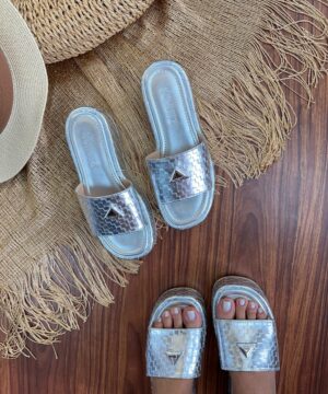 Papete Schutz Luxo Plataforma Prateado Feminino Premium 1 scaled