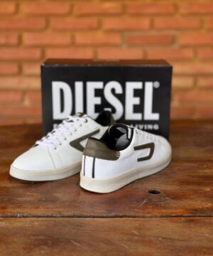 Sapatenis Diesel Couro Legitimo Premium Grade Fechada 1